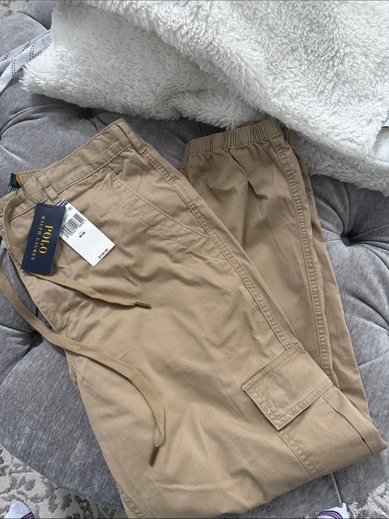 Polo Ralph Lauren Pants - Polo by Ralph Lauren Khaki Cargo Jogger Pants